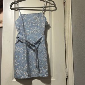 Zara blue dress